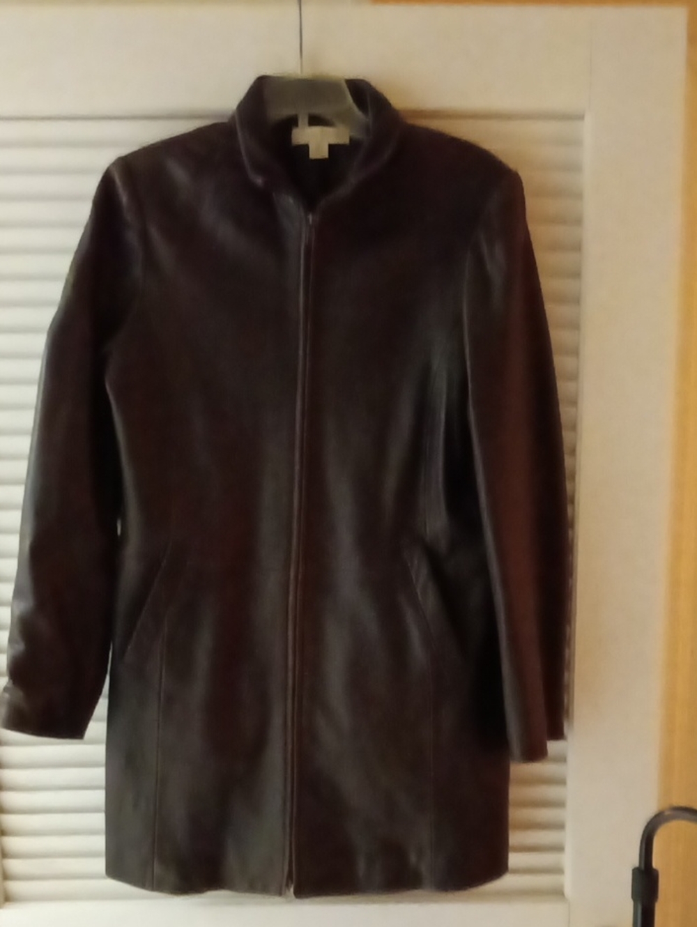 Womens Leather Coat